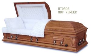 Caixão de madeira HT-0506